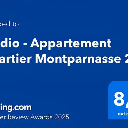Studio - Appartement Quartier Montparnasse 2 Free Netflix Paris Exterior photo